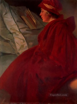  rojo Pintura - El Cabo Rojo Art Nouveau checo Alphonse Mucha